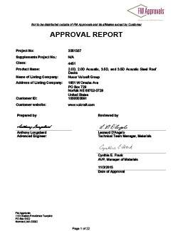 Dovetail FM Approval report cover image