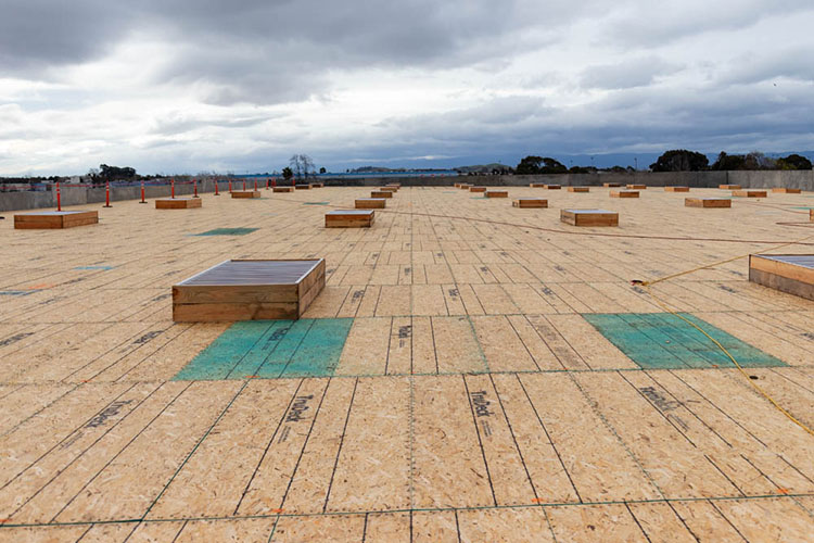 Photo of traditional wood construction